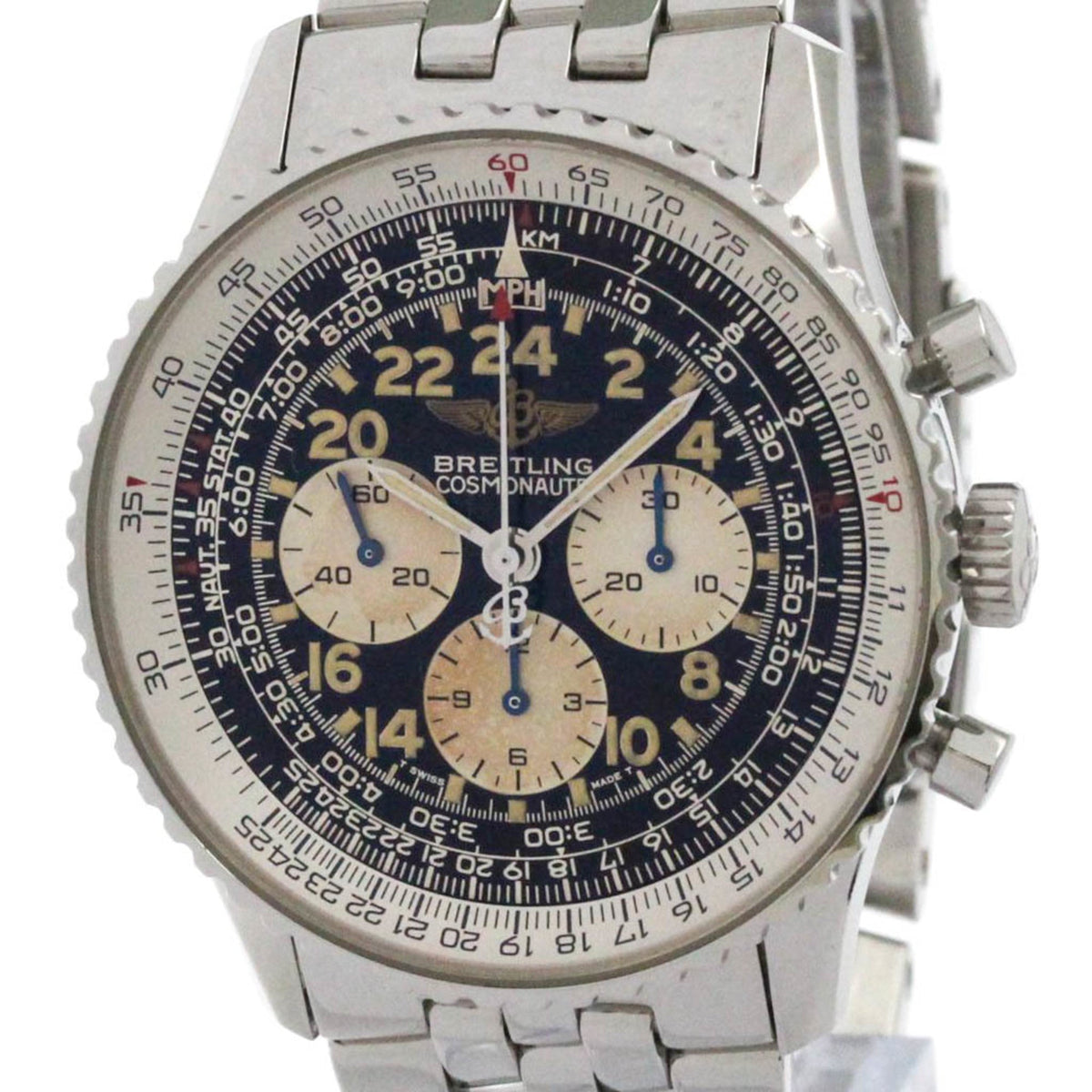 PRE-OWNED Breitling Navitimer Cosmonaute · Steel