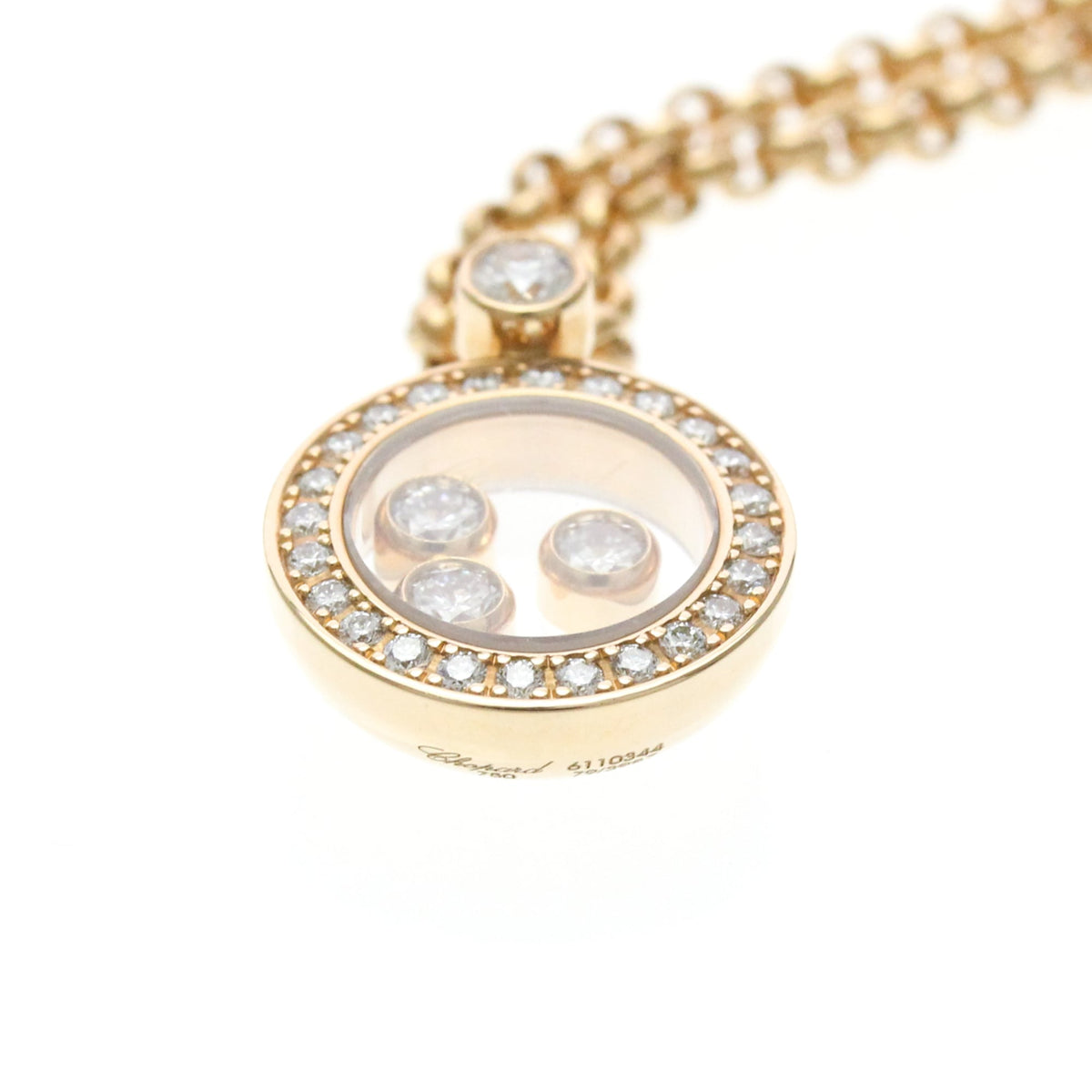 PRE-OWNED Chopard Happy Diamonds · Rose Gold