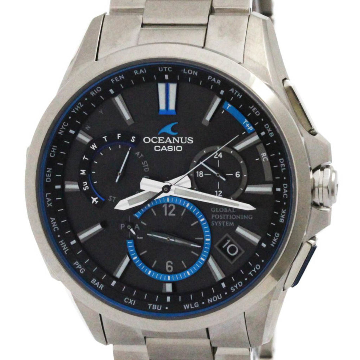 PRE-OWNED Casio Oceanus · GPS · Titanium