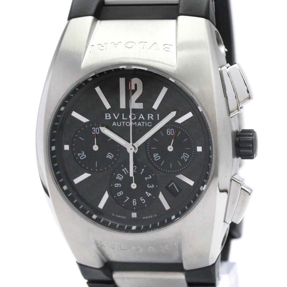 PRE-OWNED Bvlgari Ergon · Chronograph · Steel · Automatic