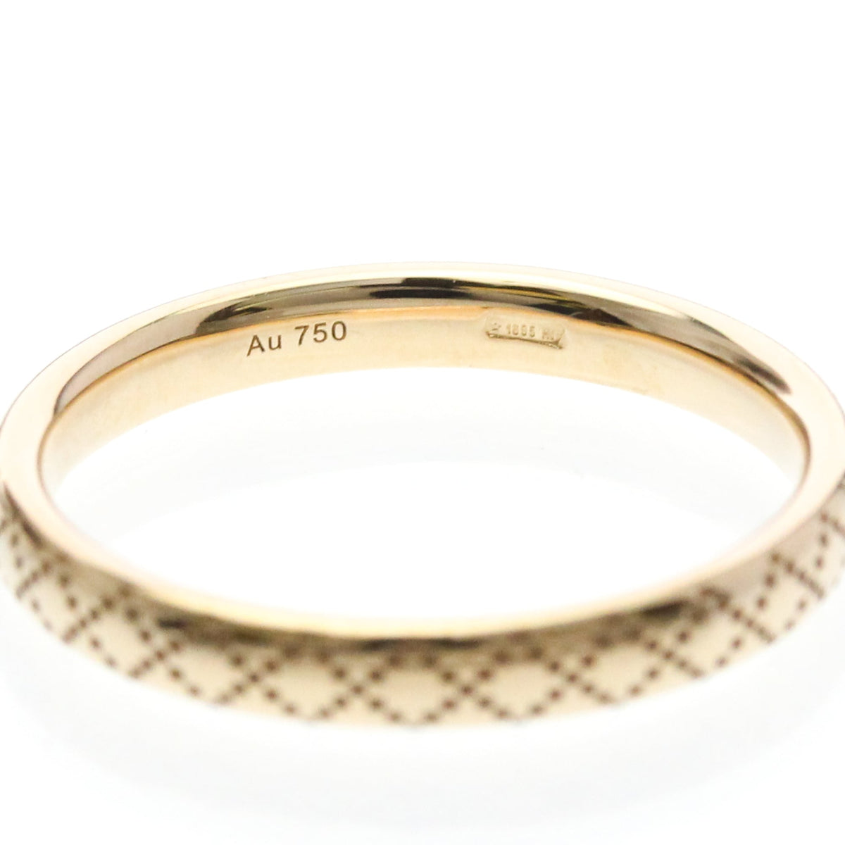 PRE-OWNED Gucci Diamantissima · Rose Gold Size 7