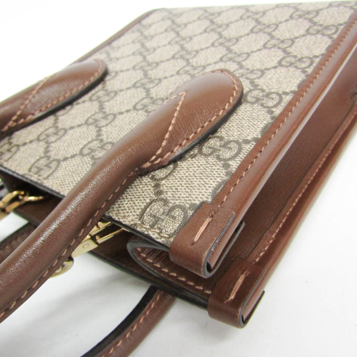 PRE-OWNED Gucci Interlocking G · GG Supreme