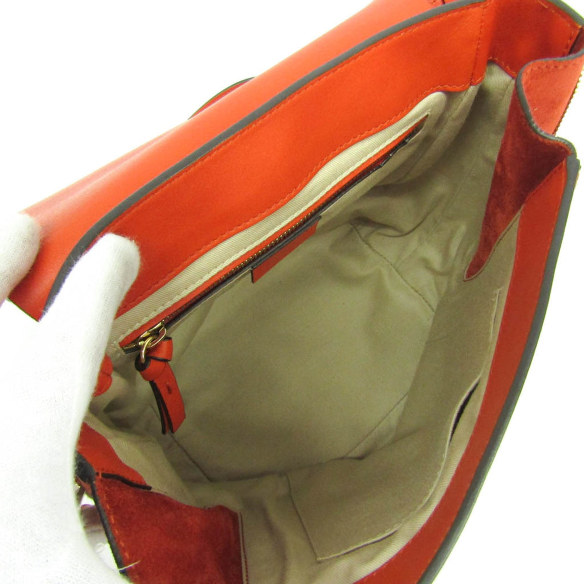 PRE-OWNED Chloé Faye · Leather & Suede Backpack