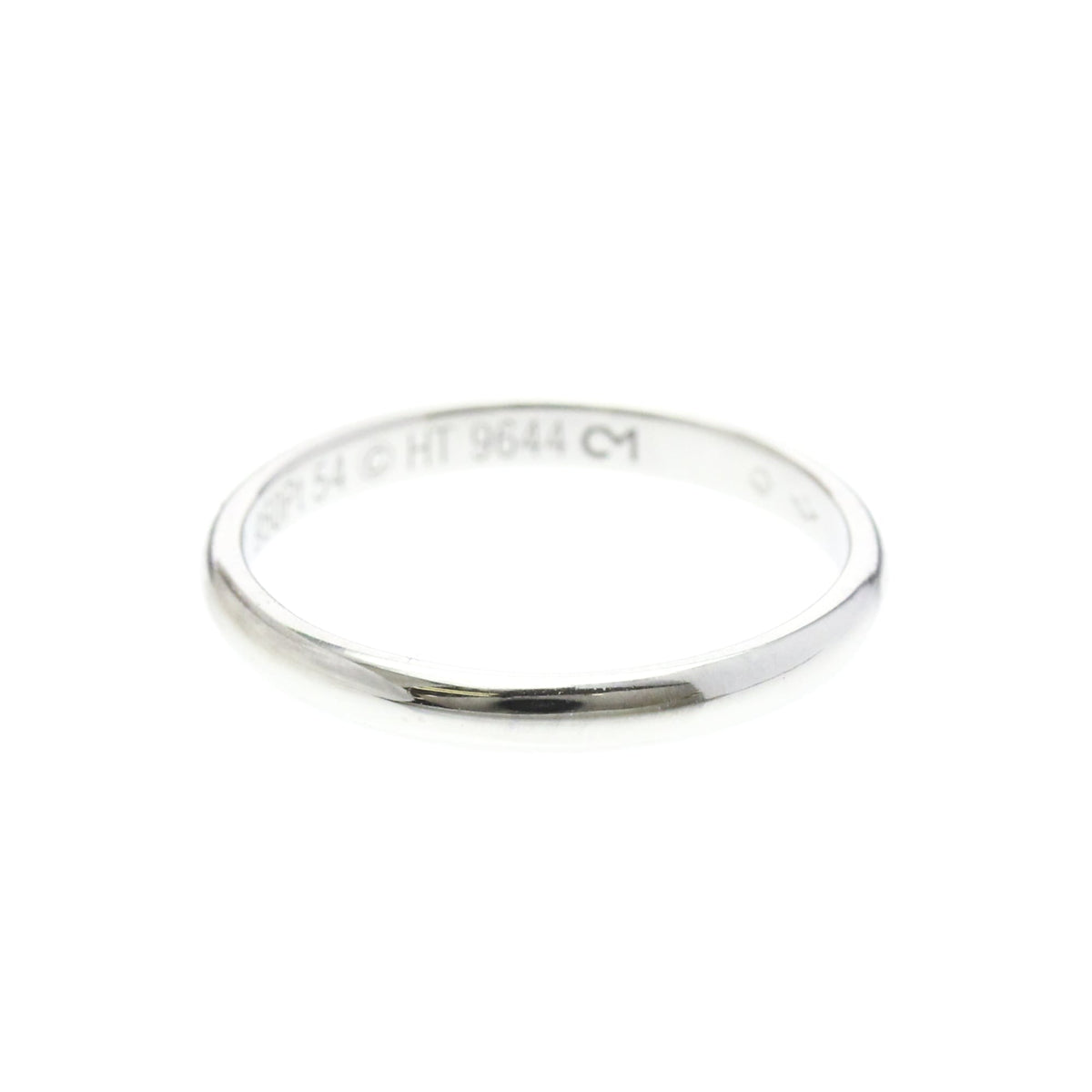 PRE-OWNED Cartier 1895 Wedding Band · Platinum