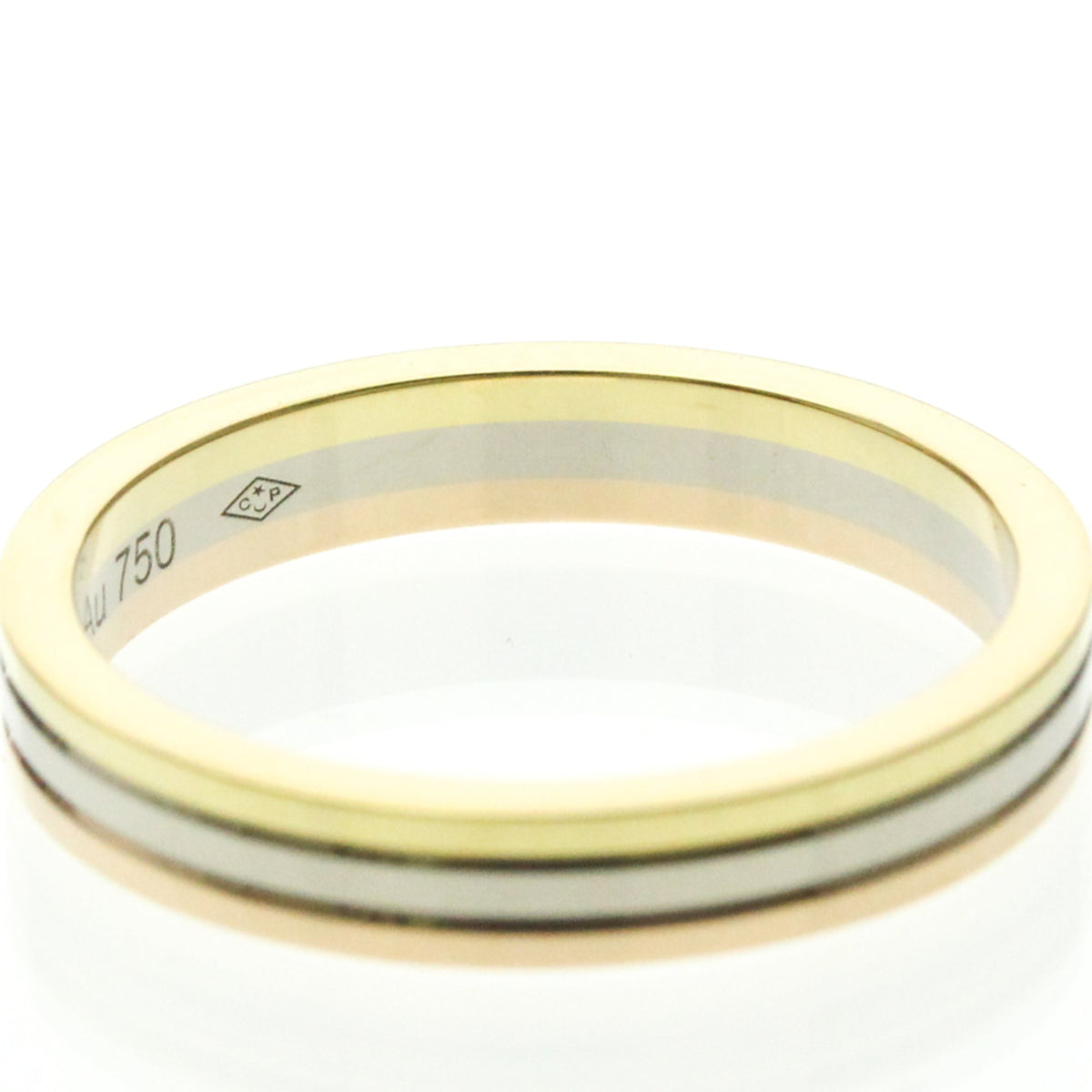 PRE-OWNED Cartier Vendôme · Tri-Gold Size 8