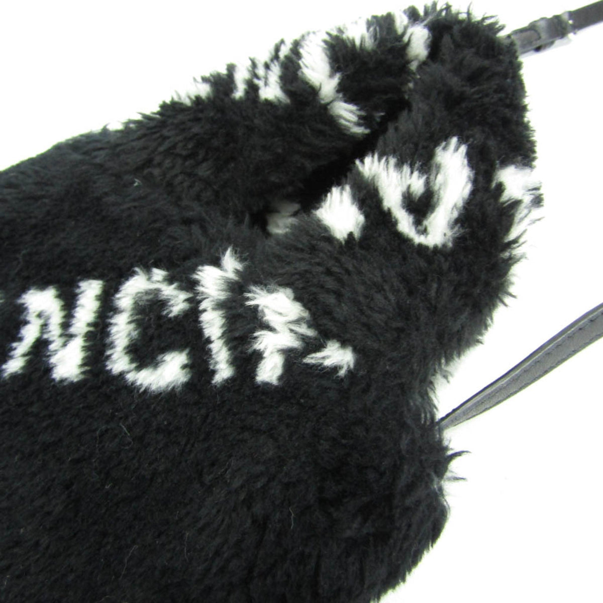 PRE-OWNED Balenciaga Everyday Phone Holder · Faux Fur