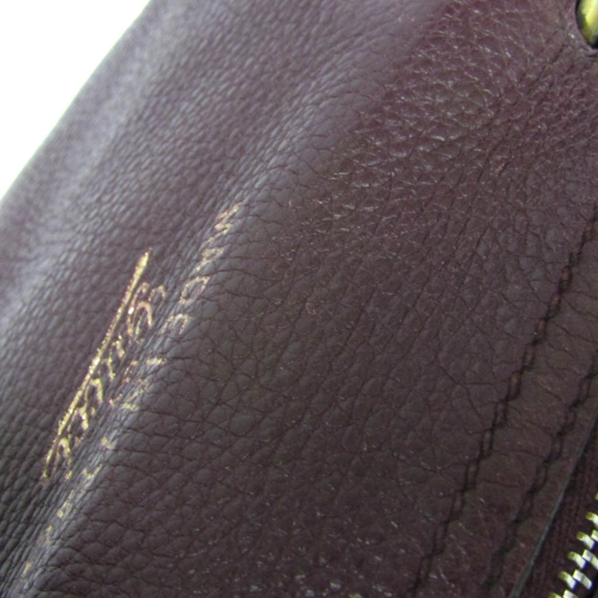 PRE-OWNED Gucci Bamboo · Leather Handbag