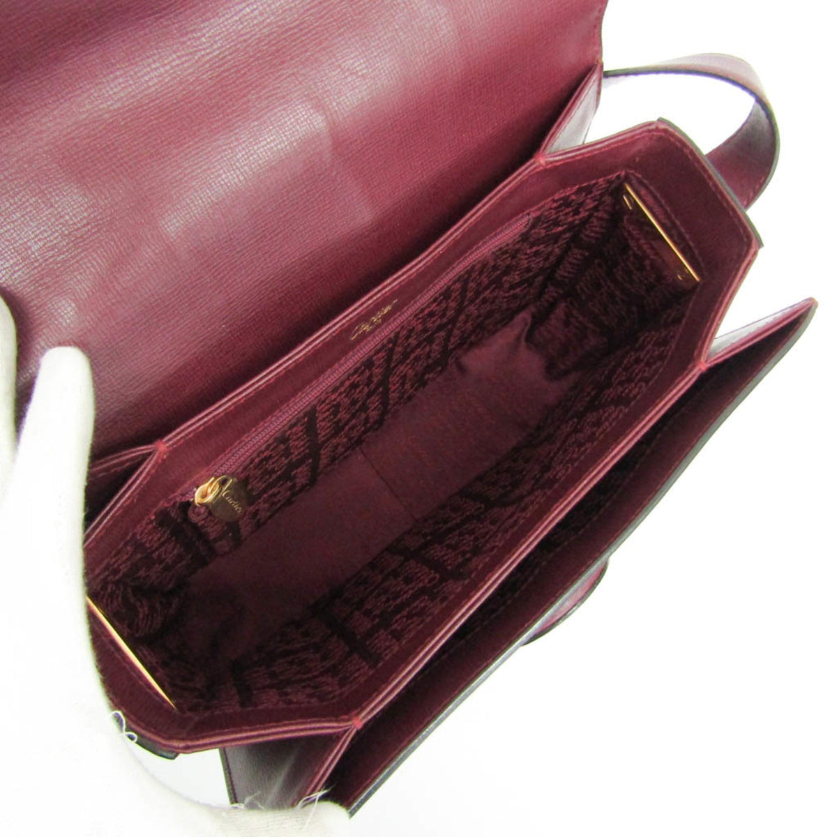 PRE-OWNED Cartier Must Turnlock · Bordeaux Leather