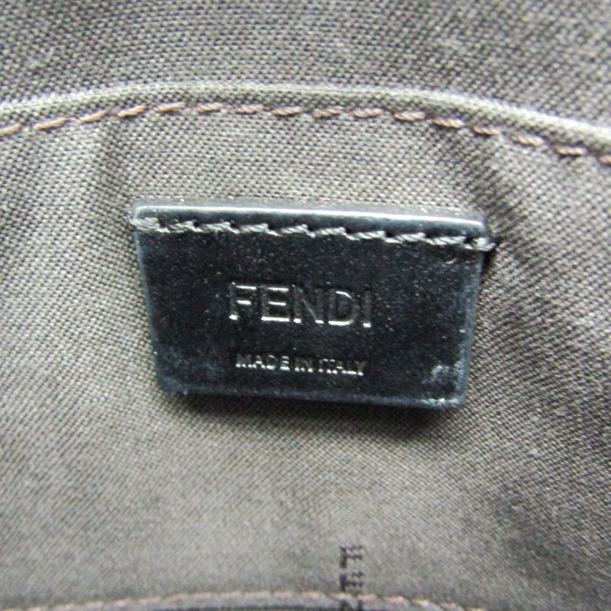 PRE-OWNED Fendi Mini Pouch · Leather
