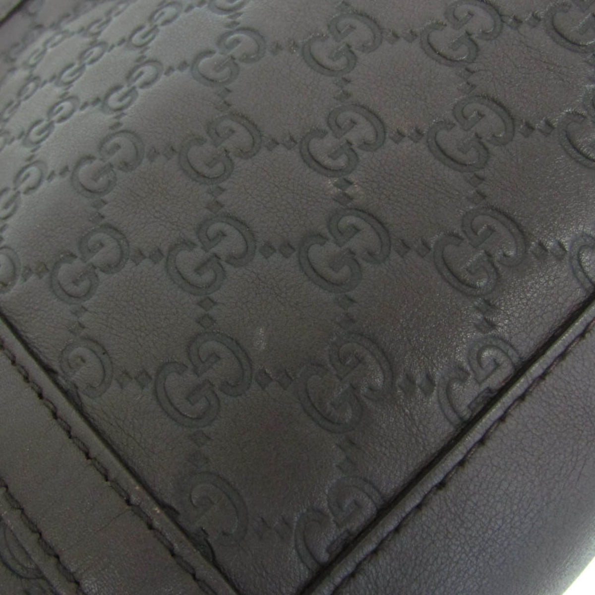 PRE-OWNED Gucci Guccissima · Embossed Leather Tote