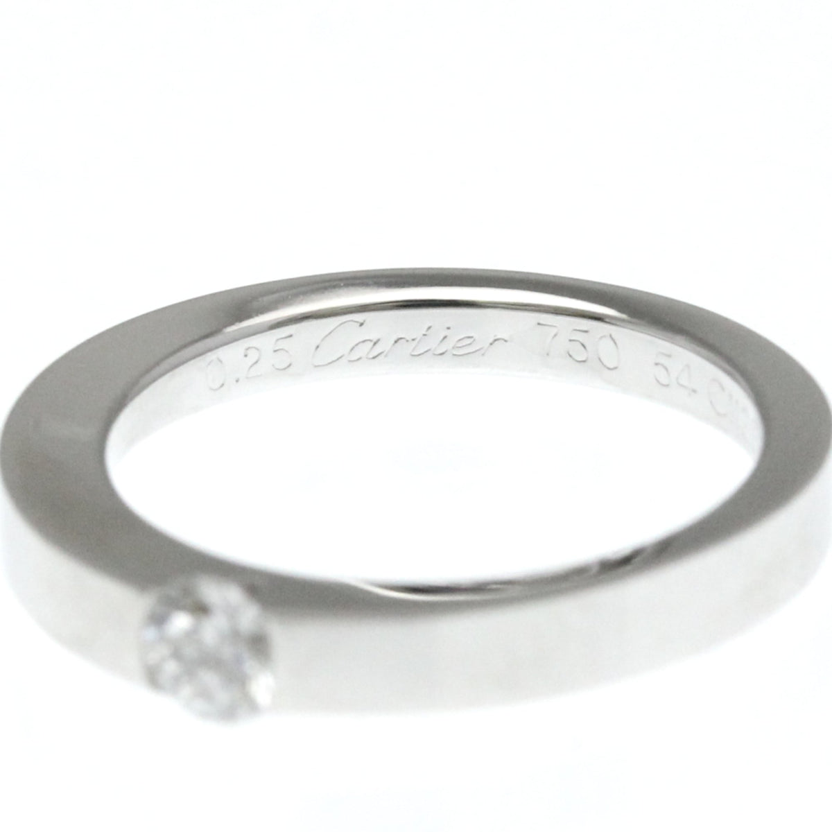 PRE-OWNED Cartier Date With Ring · Platinum · Diamond