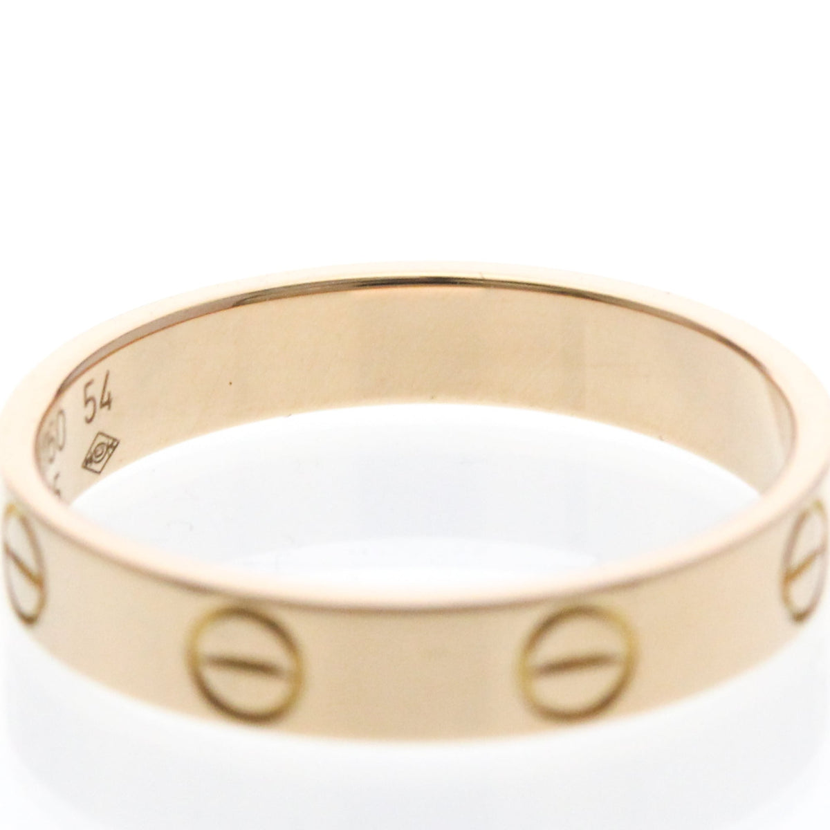 PRE-OWNED Cartier Mini Love · Rose Gold Size 6.75