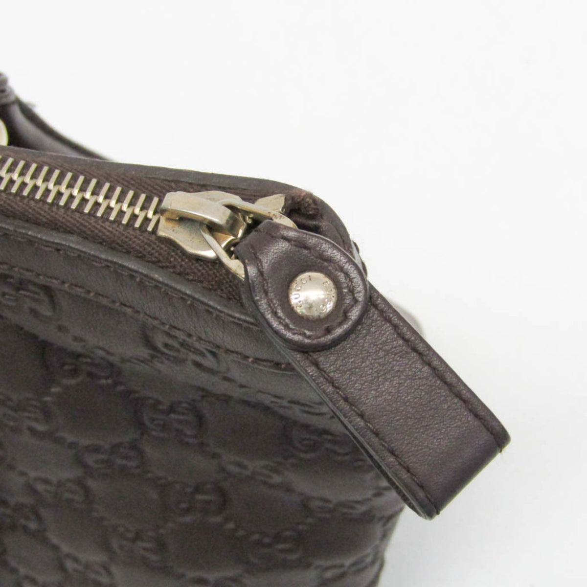 PRE-OWNED Gucci Guccissima · Embossed Leather Tote