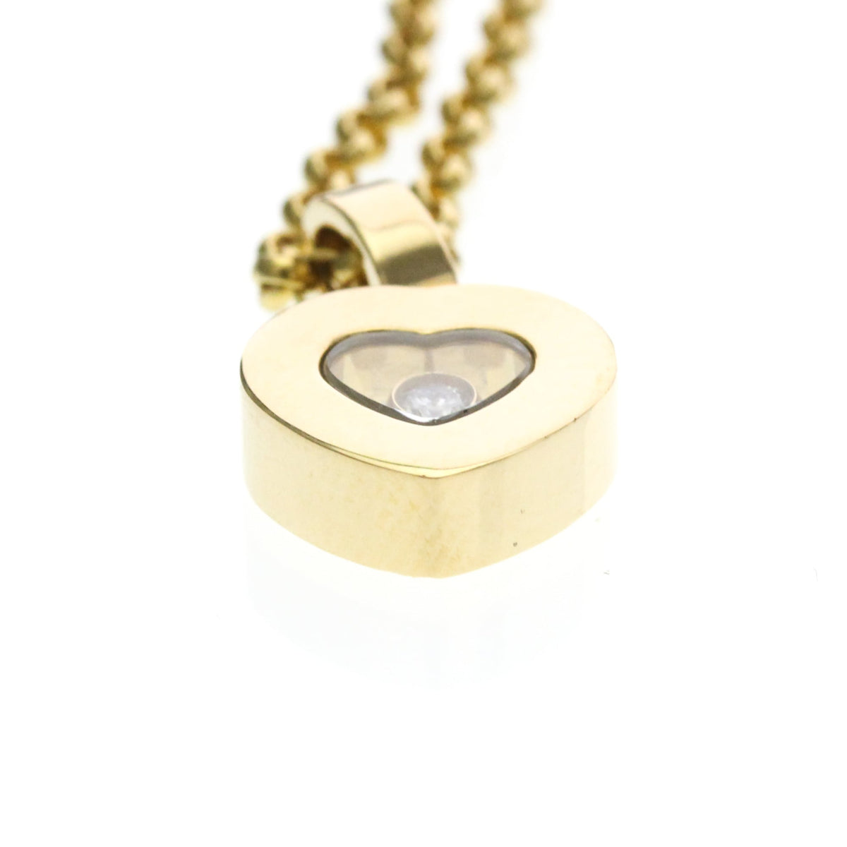 PRE-OWNED Chopard Happy Diamonds · 18K White Gold