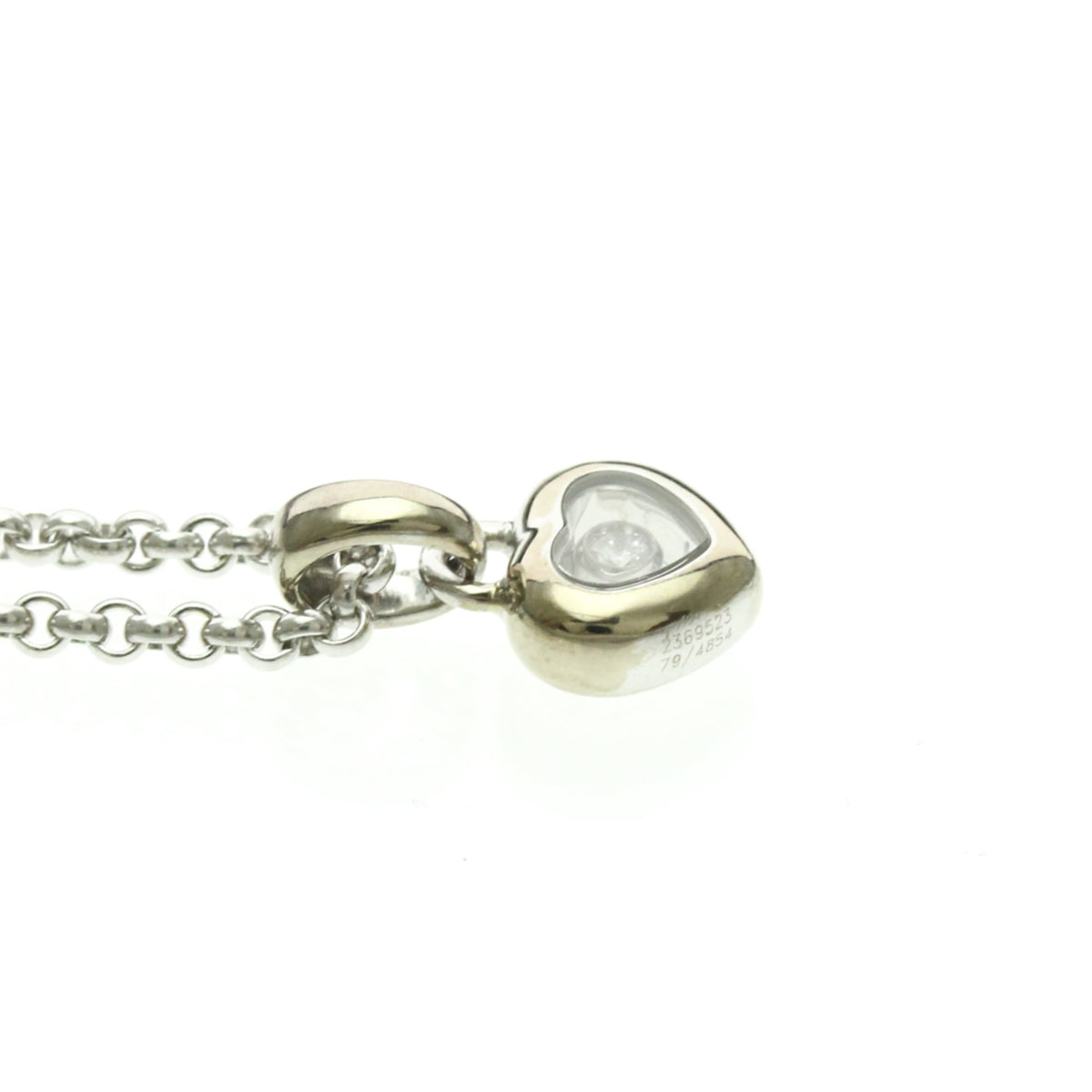 PRE-OWNED Chopard Happy Diamond · 18K White Gold · Diamond