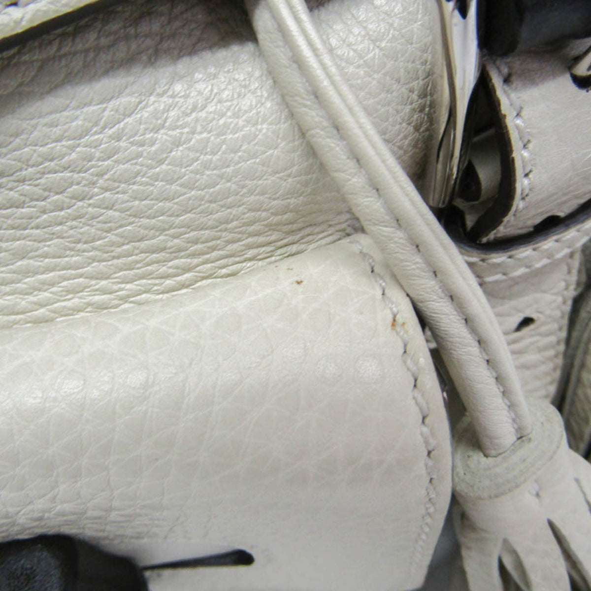 PRE-OWNED Gucci Bamboo · Leather Backpack