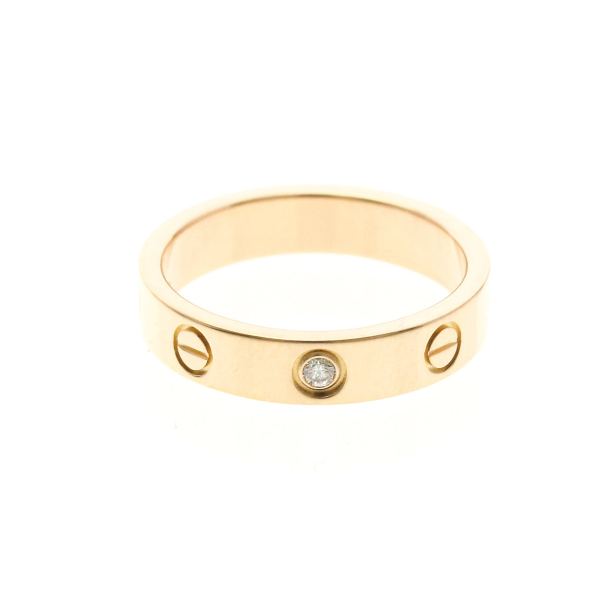 PRE-OWNED Cartier Mini Love · Diamond · Rose Gold