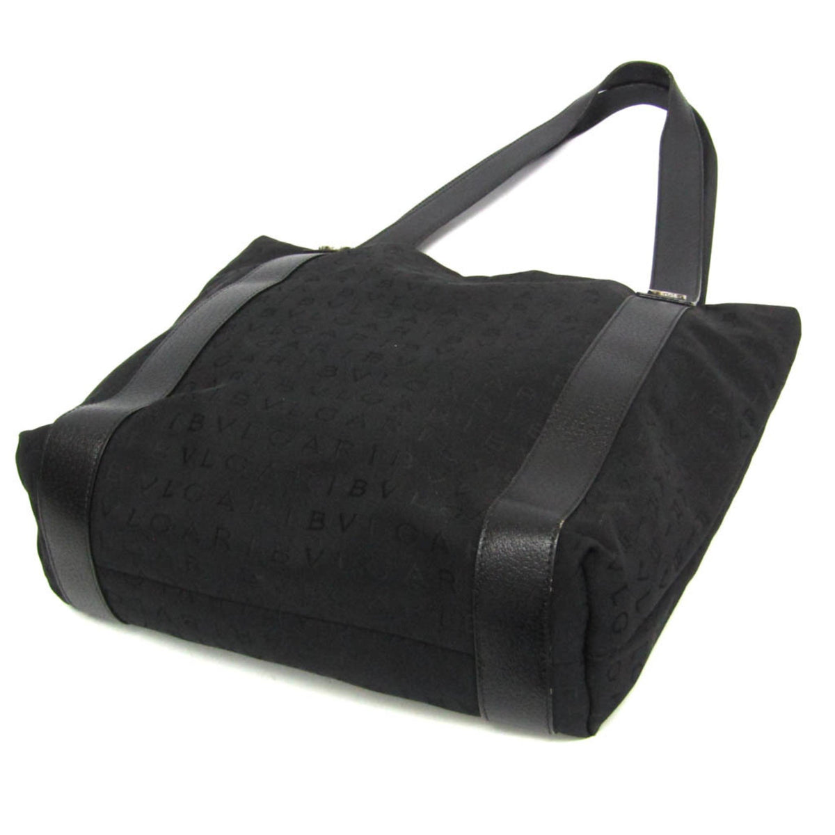 PRE-OWNED Bvlgari Logomania · Canvas Tote