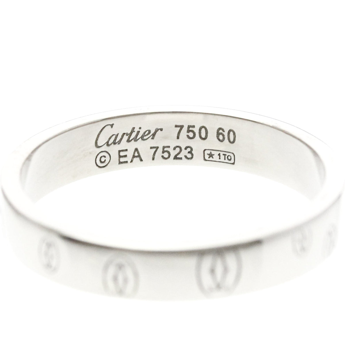 PRE-OWNED Cartier Happy Birthday · 18K White Gold