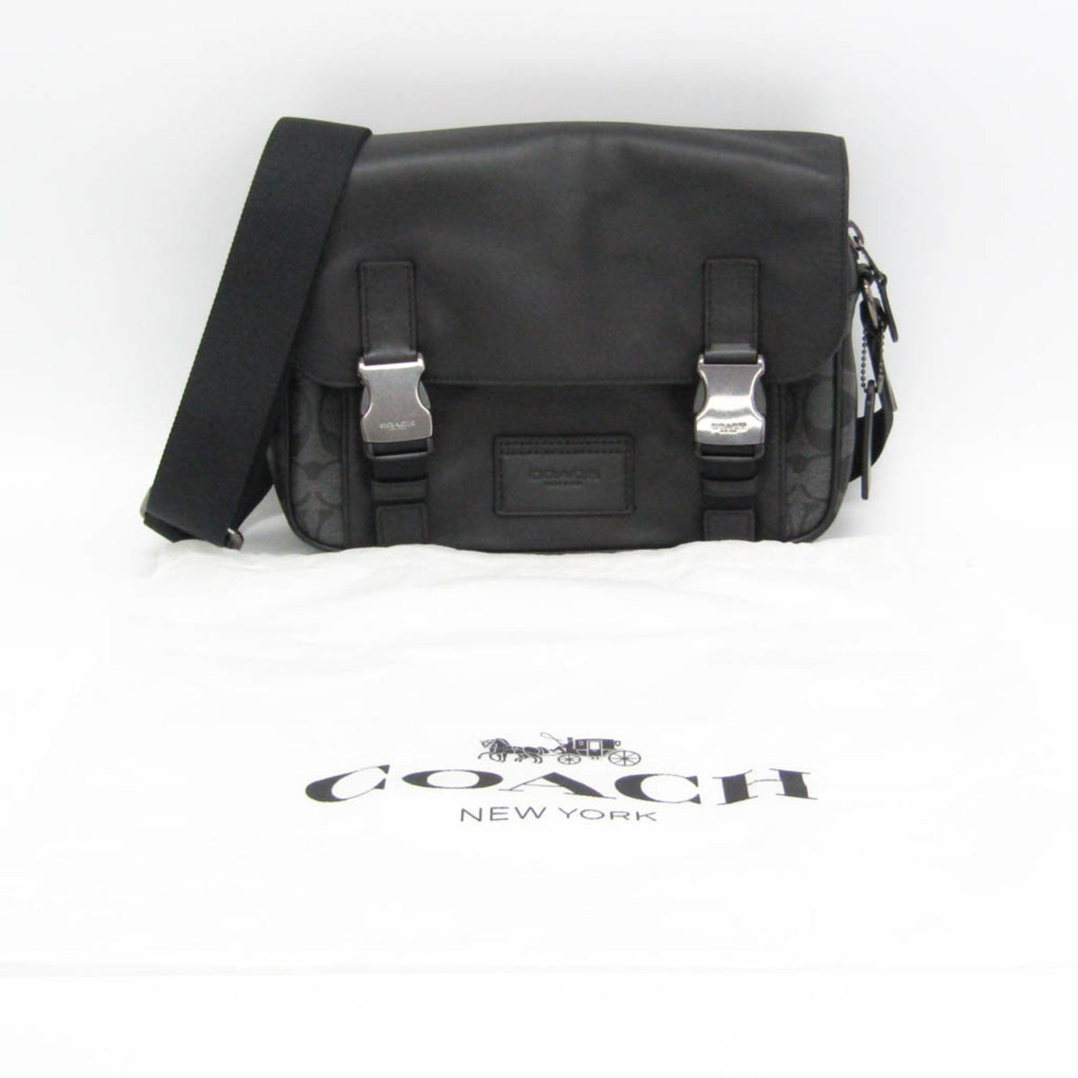 PRE-OWNED Coach Signature Truck Crossbody