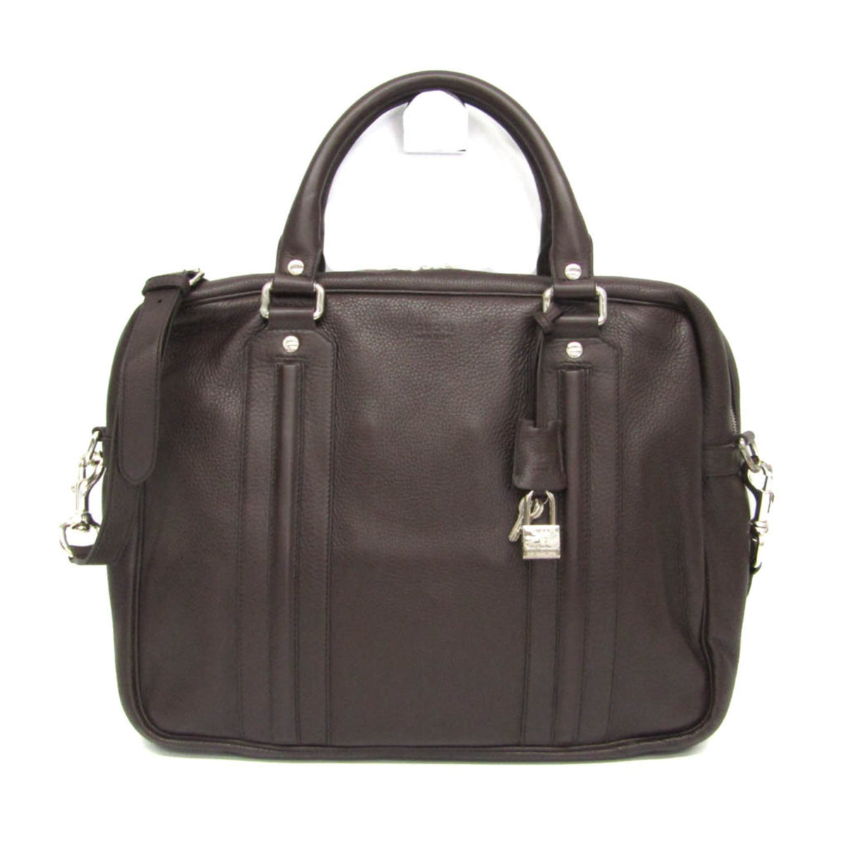 PRE-OWNED Gucci · Leather Briefcase