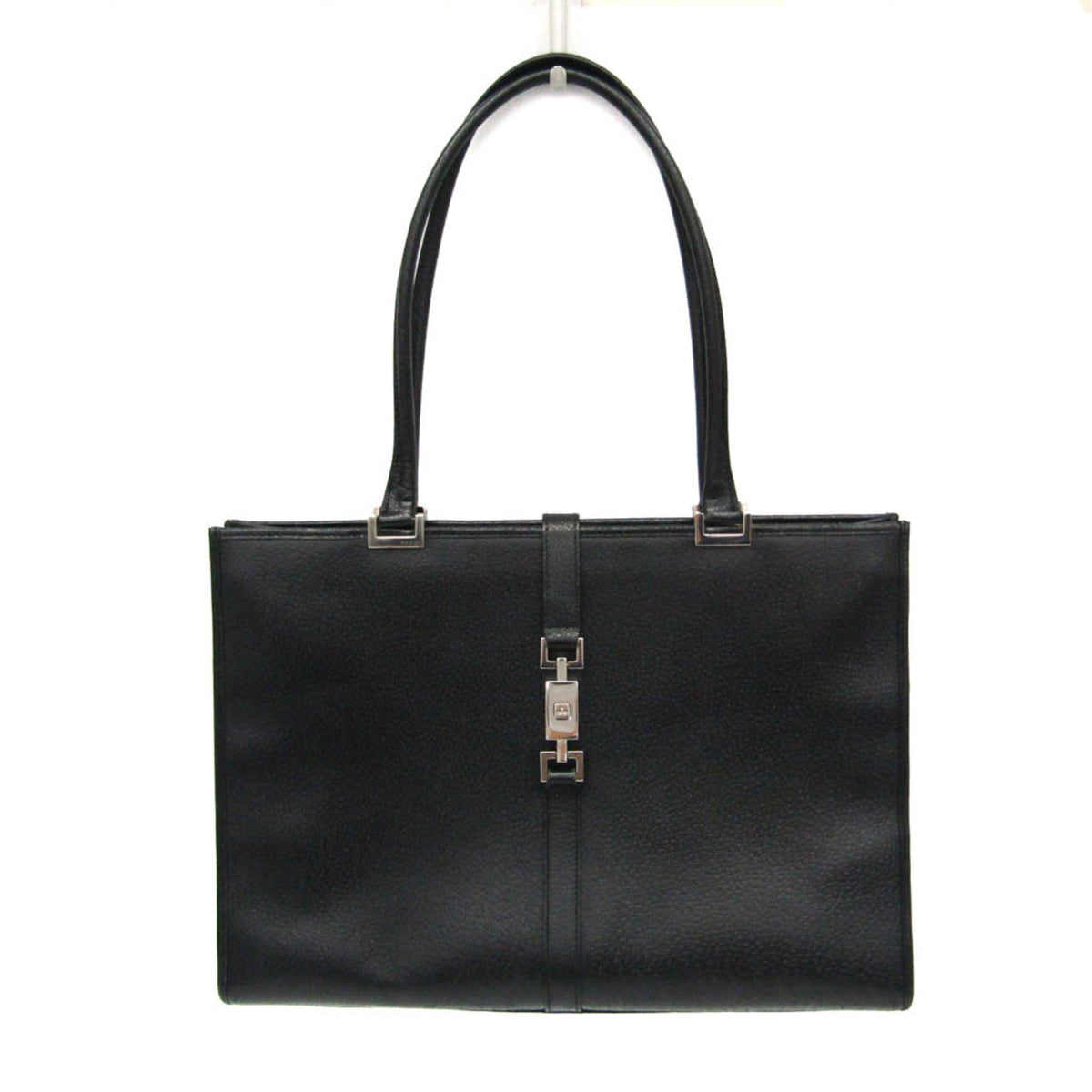 PRE-OWNED Gucci Jackie · Leather Tote