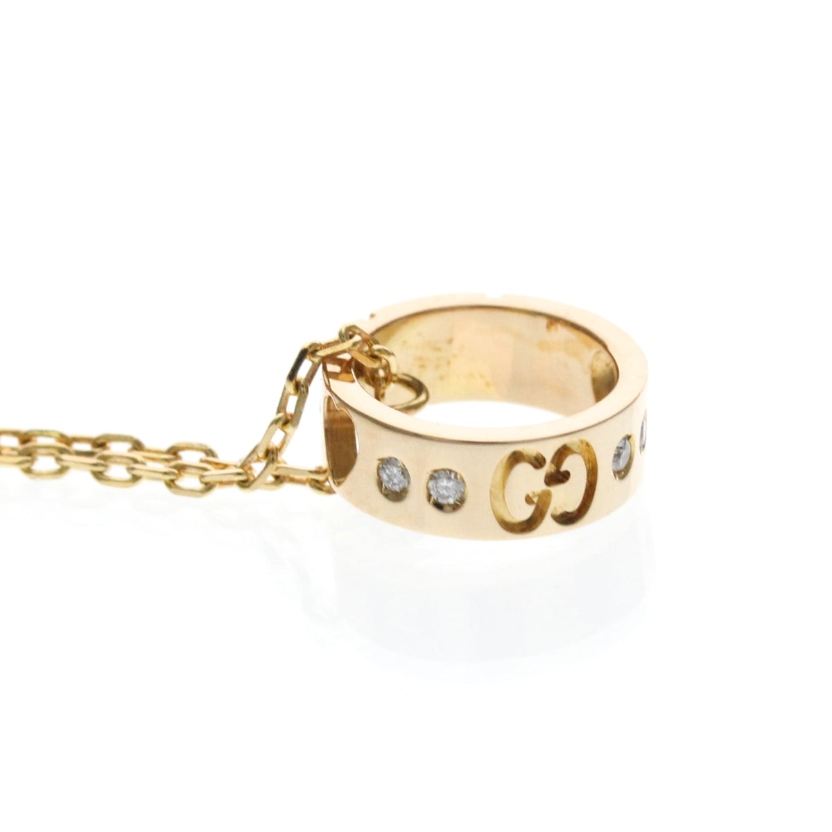 PRE-OWNED Gucci Icon Amor · Rose Gold · Diamond