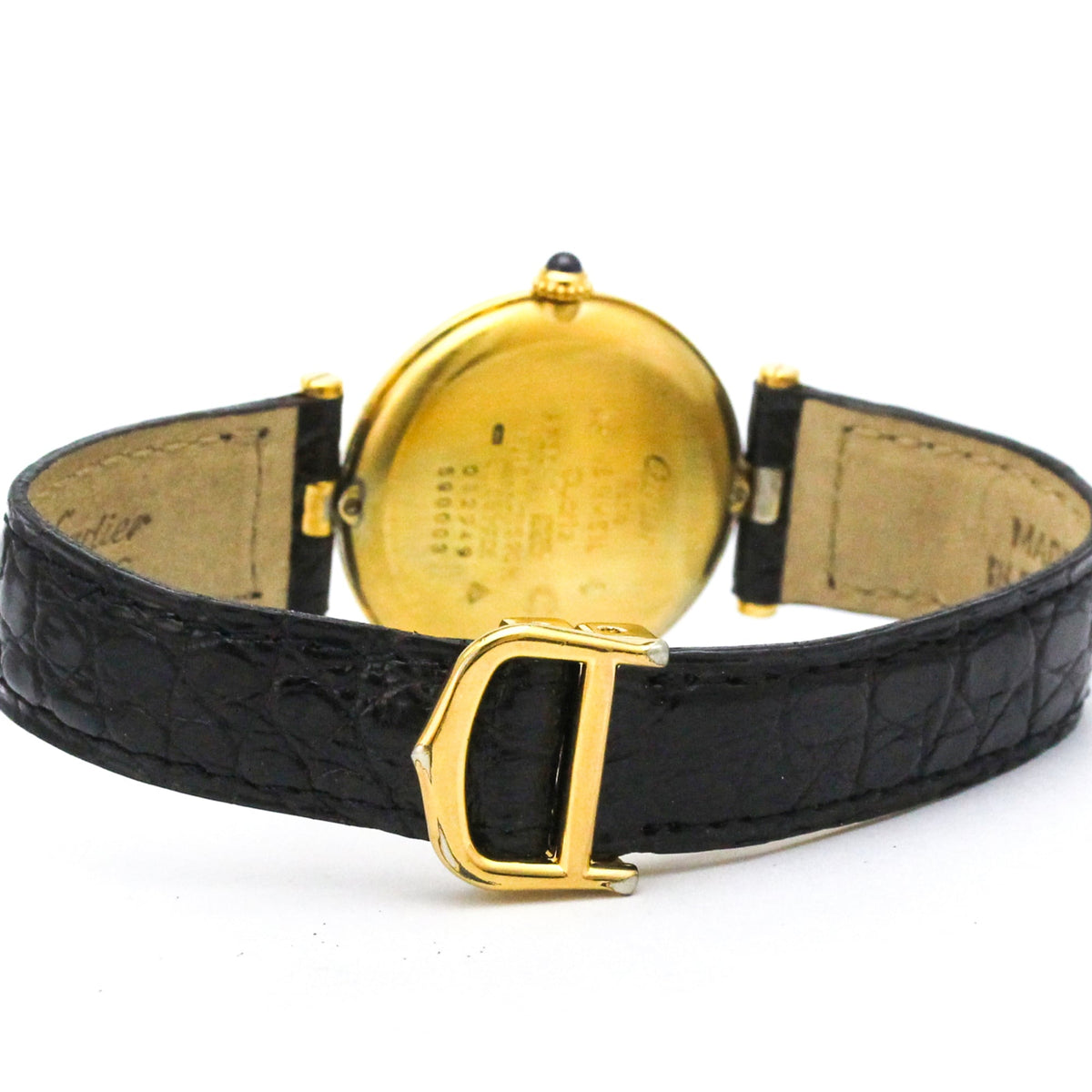 PRE-OWNED Cartier Must Vendome · Gold Plated · Quartz