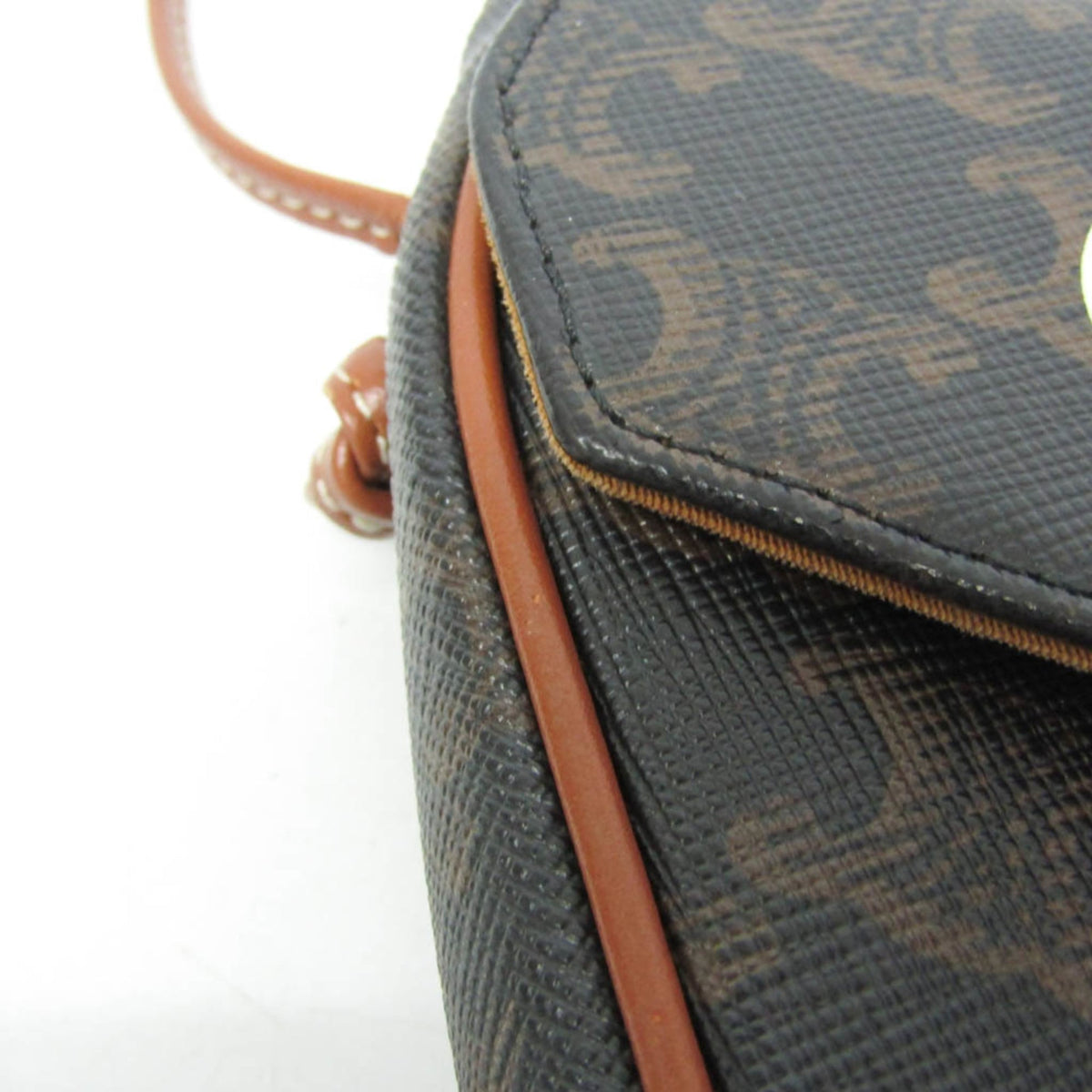 PRE-OWNED Celine Triomphe Triangle · Coated Canvas