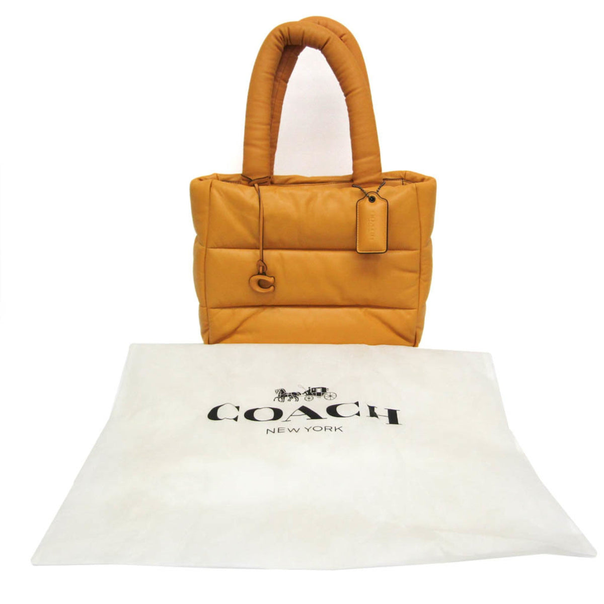 PRE-OWNED Coach Pillow Tote · Leather