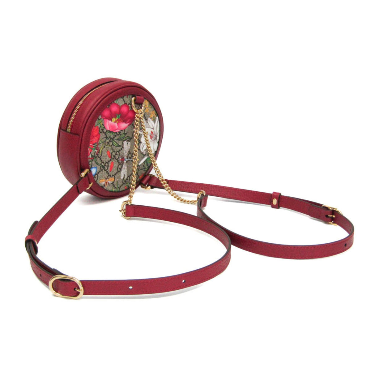 PRE-OWNED Gucci Ophidia GG Flora · Backpack