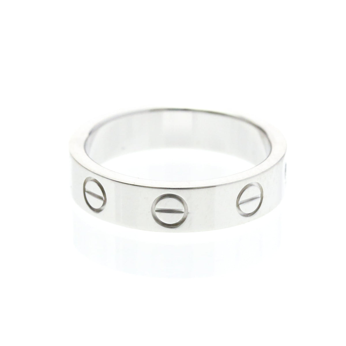 PRE-OWNED Cartier Mini Love · 18K White Gold · Diamond