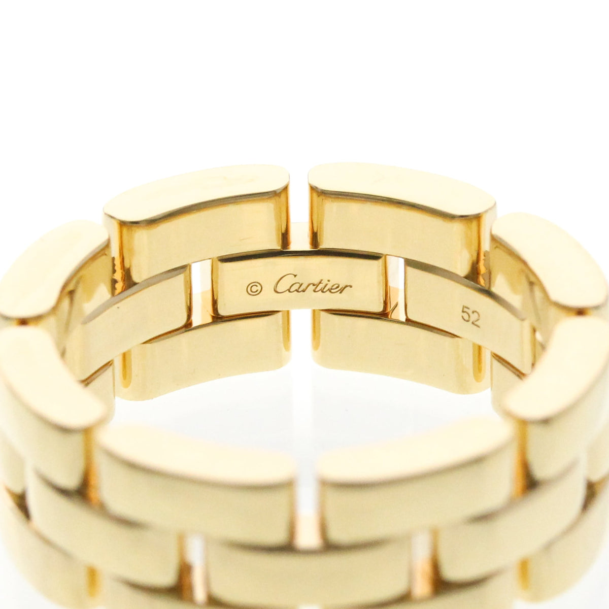 PRE-OWNED Cartier Maillon Panthère · 18K Yellow Gold Size 6