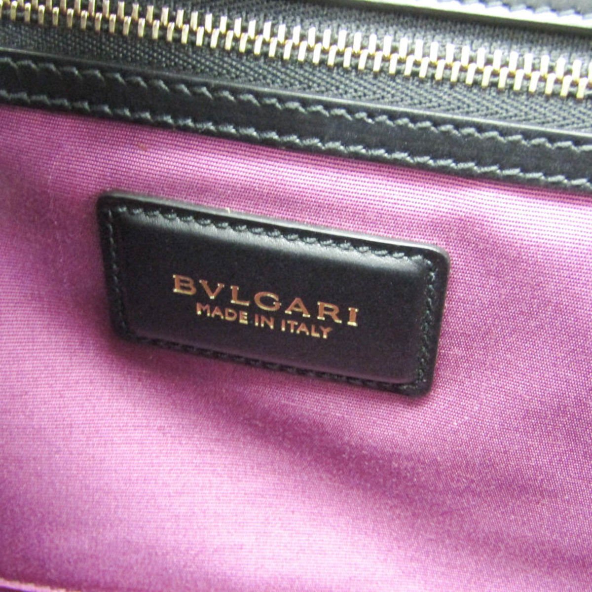 PRE-OWNED Bvlgari Monete · Leather