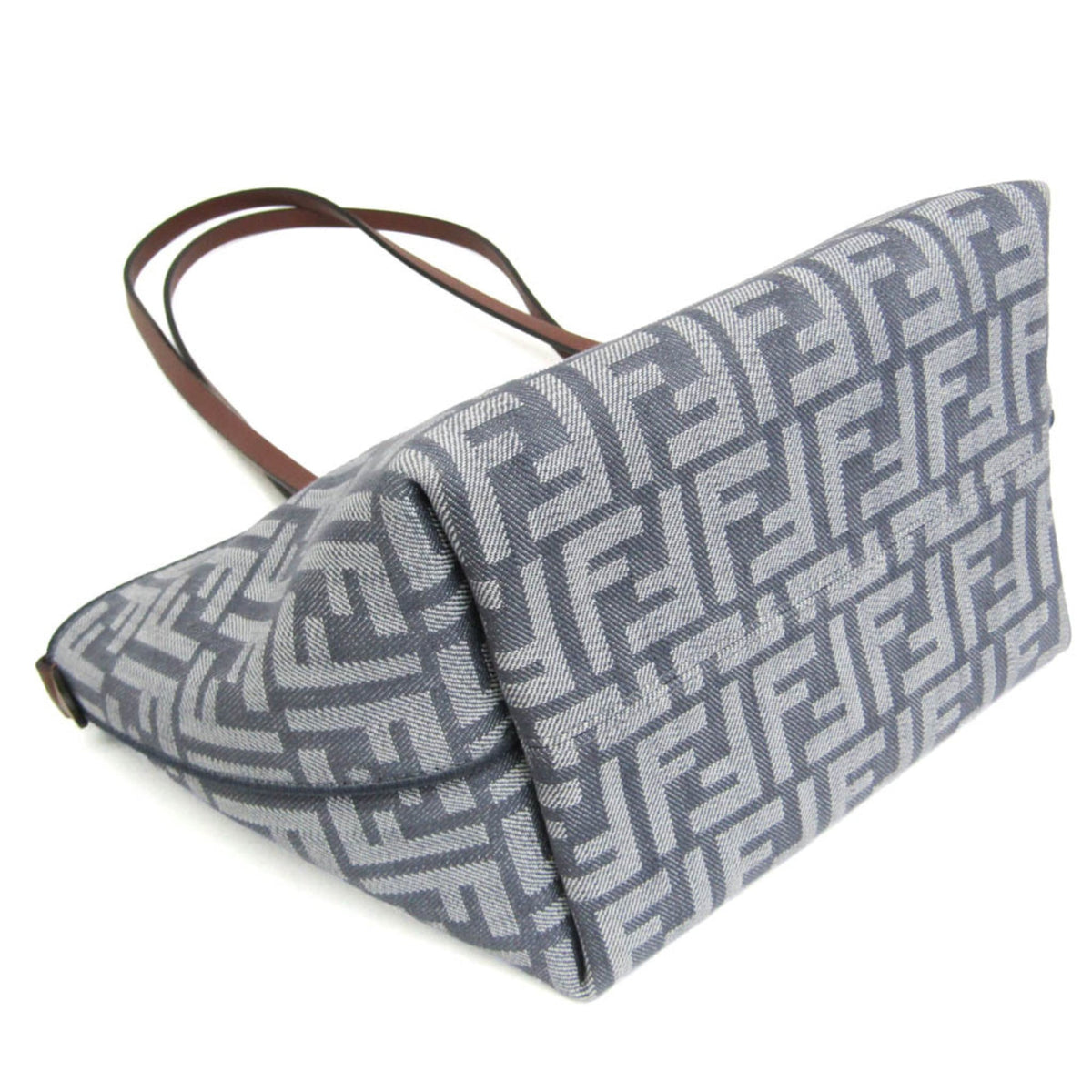 PRE-OWNED Fendi Roll · Reversible Canvas Tote