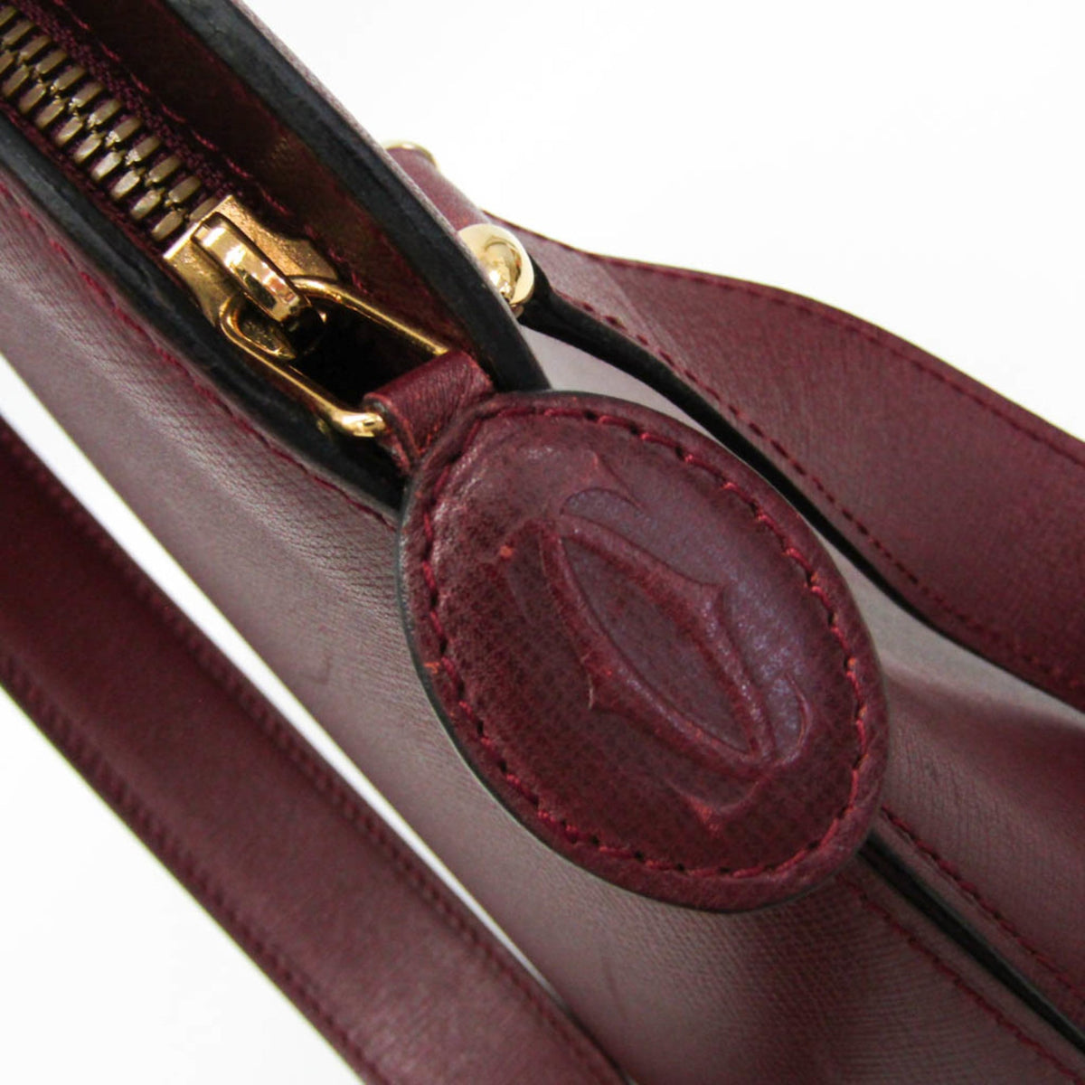 PRE-OWNED Cartier Must · Shoulder Bag · Leather
