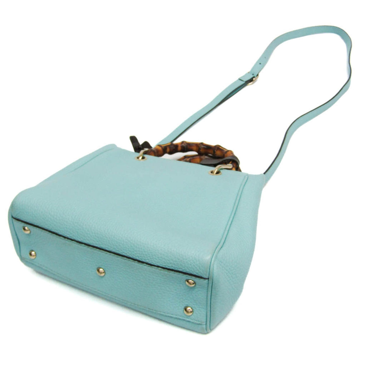 PRE-OWNED Gucci Bamboo Mini Shopper