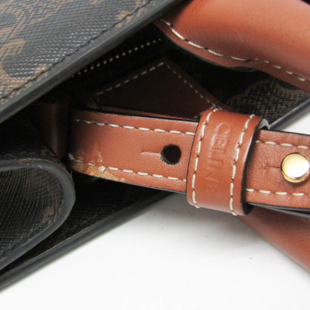 PRE-OWNED Celine Vertical Cabas Triomphe