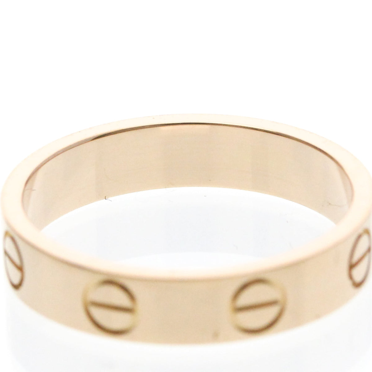 PRE-OWNED Cartier Mini Love · Rose Gold Size 4.75