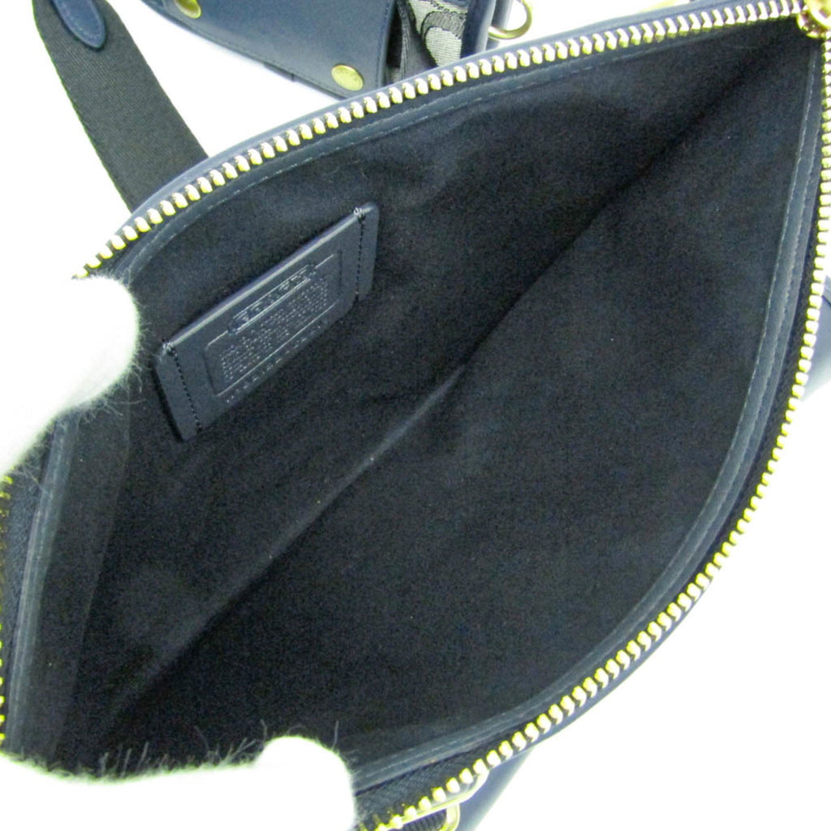 PRE-OWNED Coach Signature · Canvas Shoulder Bag