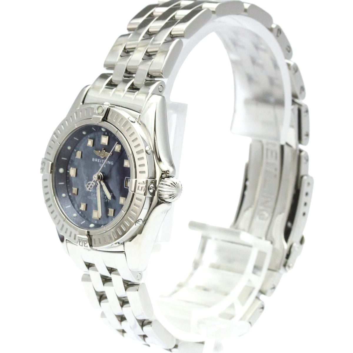 PRE-OWNED Breitling Callistino · Steel · Mother-of-Pearl