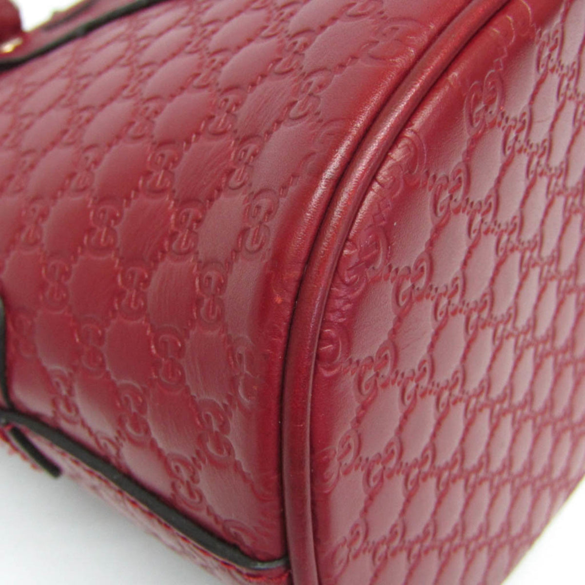 PRE-OWNED Gucci MicroGuccissima · Leather Handbag