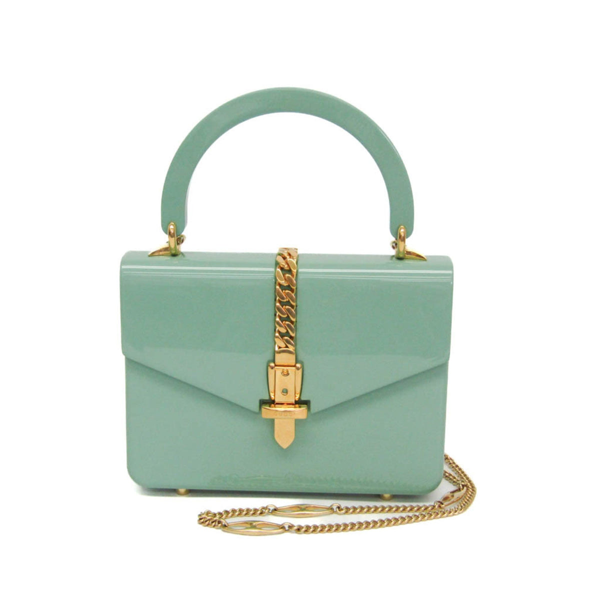 PRE-OWNED Gucci Sylvie 1969 · Acrylic Mini