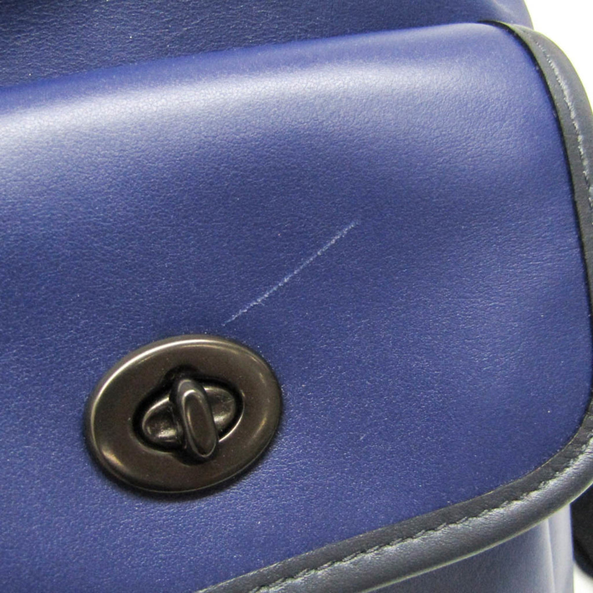PRE-OWNED Coach Heritage · Leather Backpack