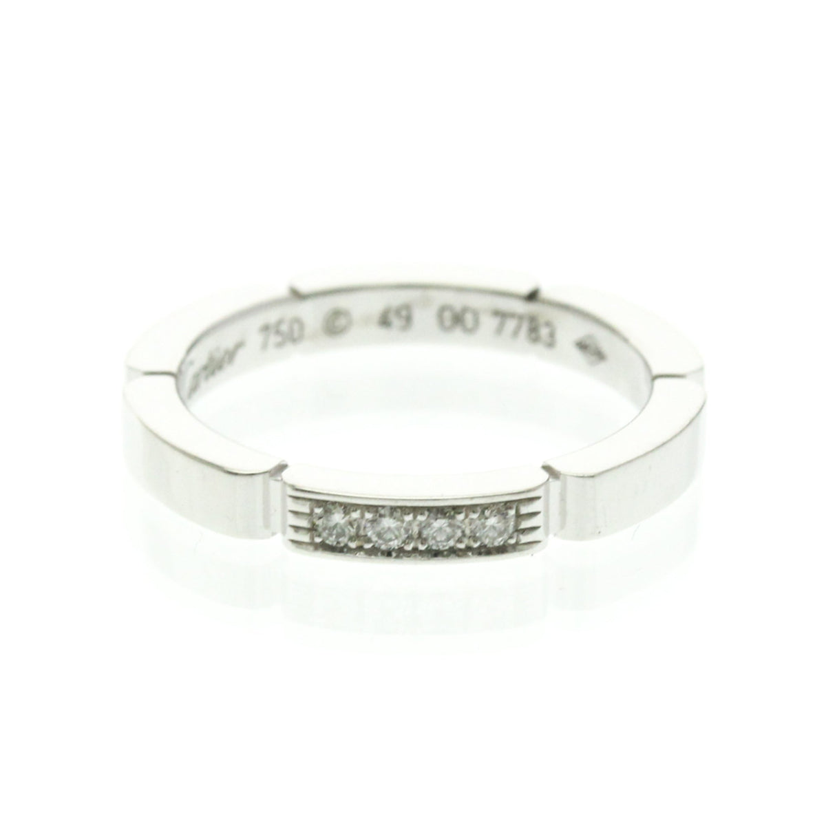 PRE-OWNED Cartier Maillon Panthère · 18K White Gold