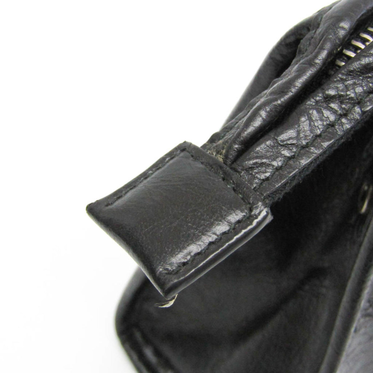 PRE-OWNED Gucci Interlocking · Leather Clutch