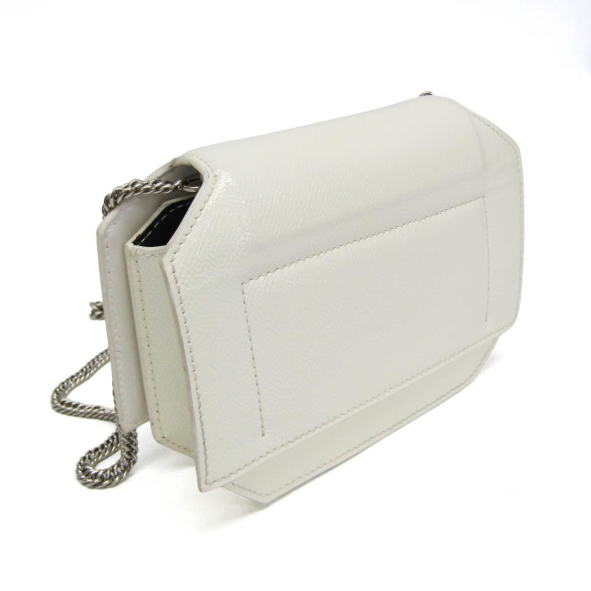 PRE-OWNED Givenchy Bow Cut · Ivory Leather