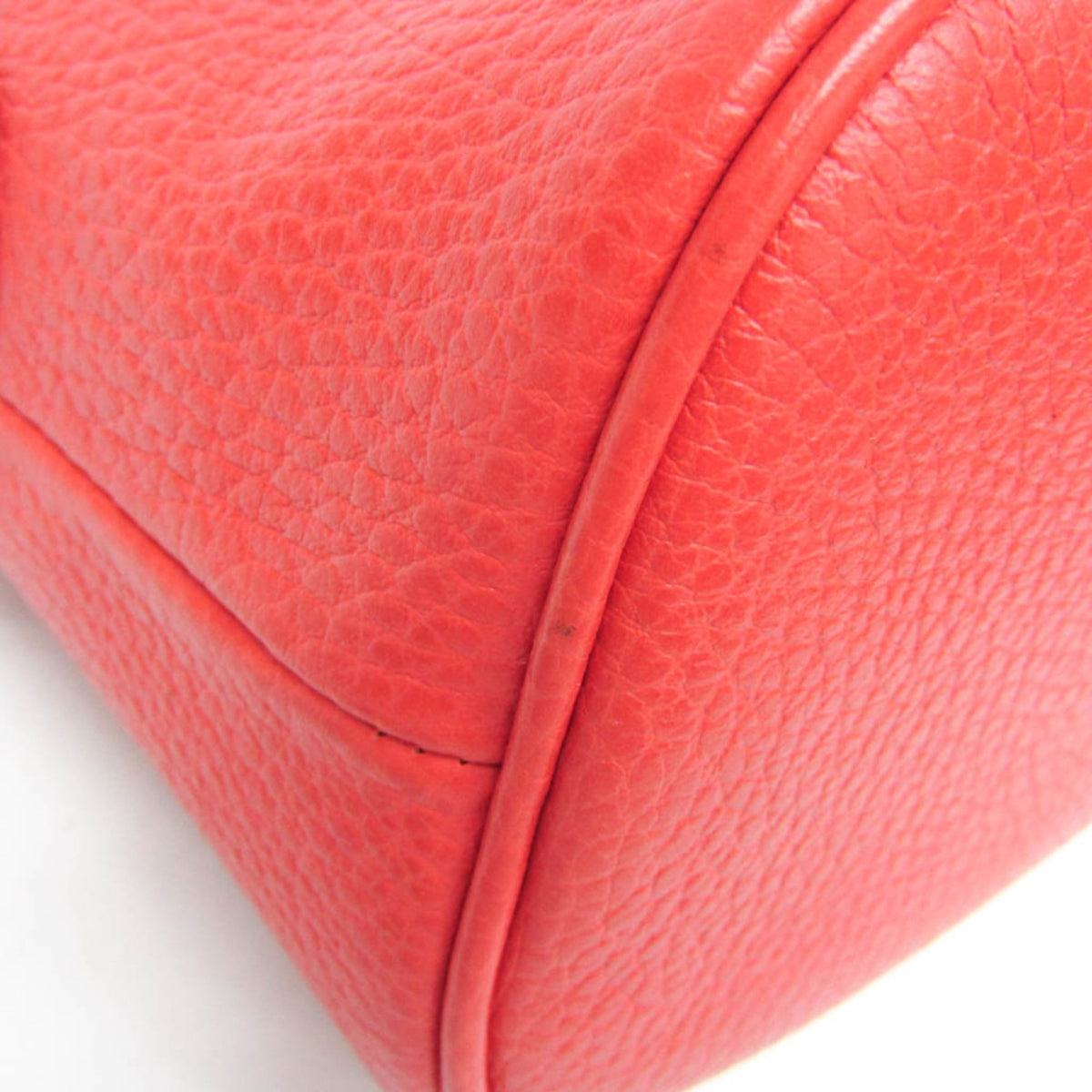 PRE-OWNED Gucci · Leather Shoulder Bag · Zipper