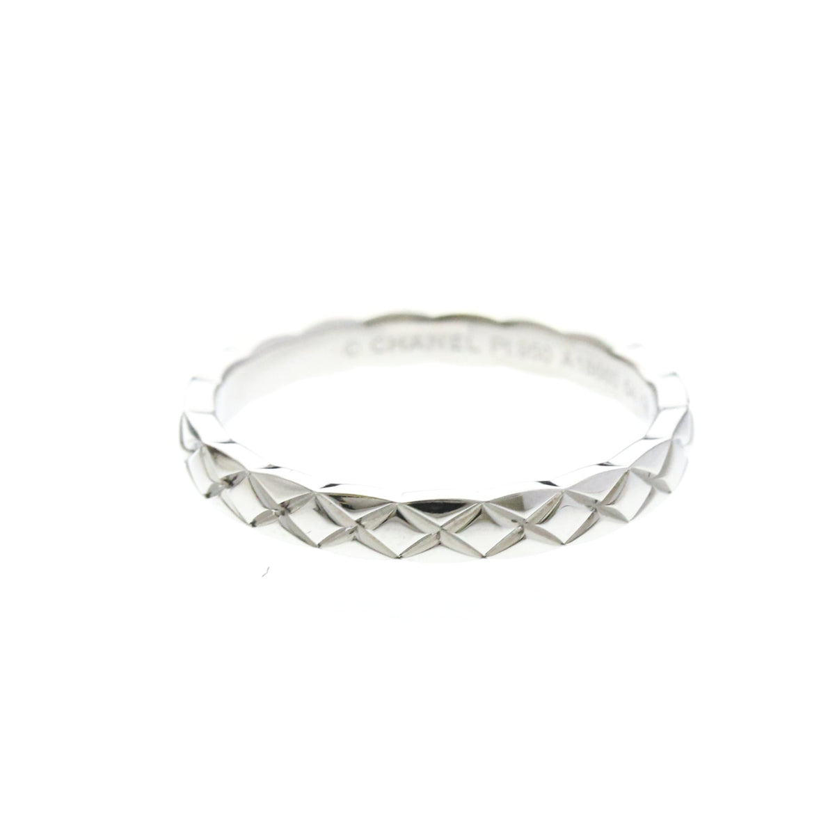 PRE-OWNED Chanel Coco Crush · Platinum · Mini Size 6.75