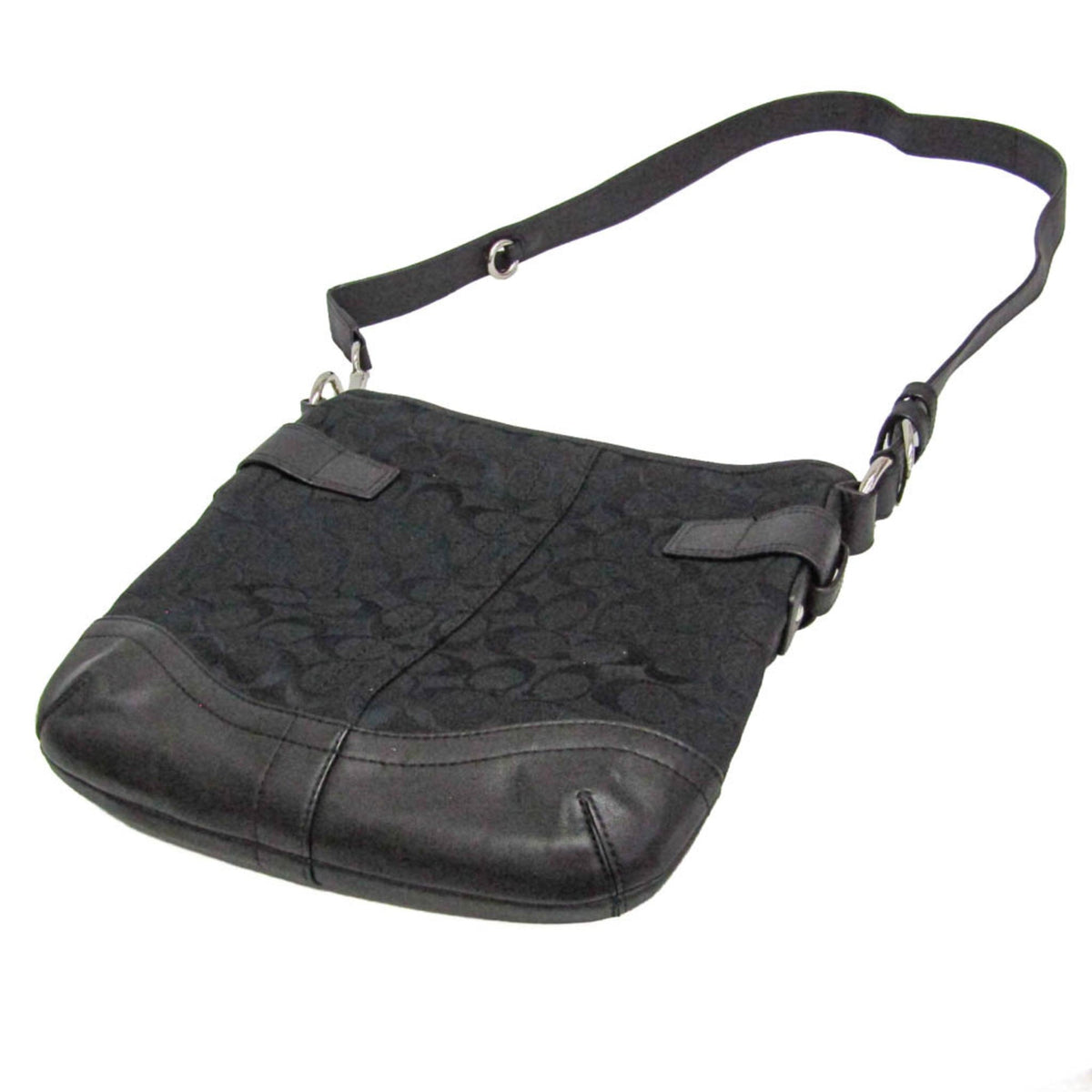 PRE-OWNED Coach Signature · Canvas & Leather